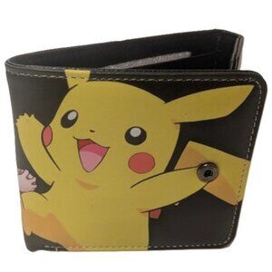 Pikachu Trifold PU Leather Wallet Anime Card Holder
